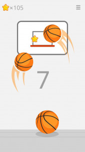 اسکرین شات 1 بازی Ketchapp Basketball