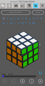 اسکرین شات 4 بازی 3x3 Cube Solver