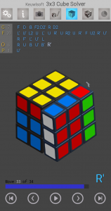 اسکرین شات 1 بازی 3x3 Cube Solver