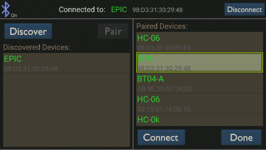 اسکرین شات 3 برنامه Bluetooth Electronics