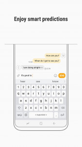 اسکرین شات 1 برنامه Samsung Keyboard 2022 - Emoji