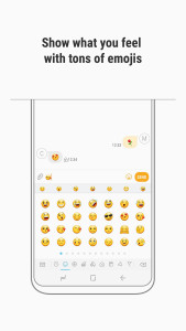 اسکرین شات 3 برنامه Samsung Keyboard 2022 - Emoji