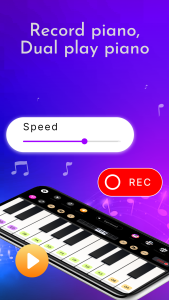 اسکرین شات 3 برنامه Piano Keyboard: Piano Practice