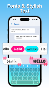 اسکرین شات 4 برنامه Korean Keyboard with English