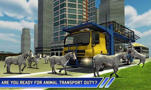 اسکرین شات 1 بازی Wild Animal Transport Truck