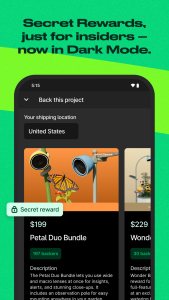اسکرین شات 8 برنامه Kickstarter