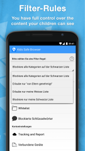 اسکرین شات 5 برنامه Safe Browser – Web Filter