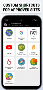 اسکرین شات 1 برنامه Safe Browser – Web Filter