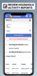 اسکرین شات 4 برنامه Safe Browser – Web Filter