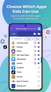 اسکرین شات 2 برنامه Kids Place: Parental Controls