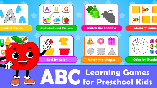 اسکرین شات 1 بازی ABC Preschool Games: Kids 2+