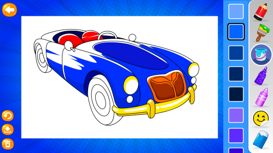 اسکرین شات 6 بازی Car Coloring Games