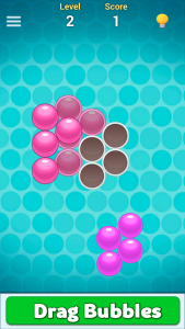 اسکرین شات 1 بازی Bubble Tangram - puzzle game