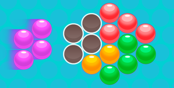 اسکرین شات 5 بازی Bubble Tangram - puzzle game