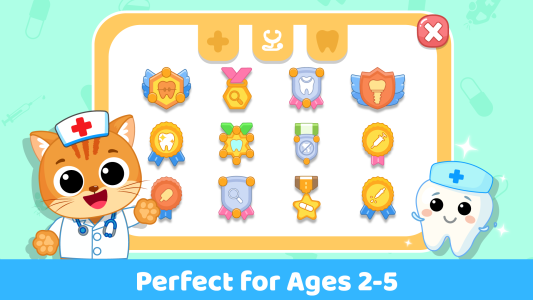 اسکرین شات 6 بازی Dentist Doctor Games for Kids