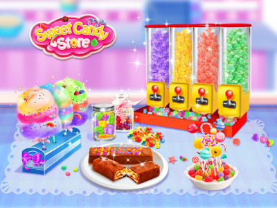 اسکرین شات 8 بازی Sweet Candy Store! Food Maker