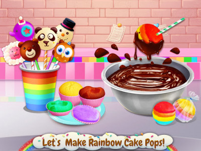 اسکرین شات 2 بازی Rainbow Desserts Bakery Party