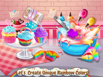 اسکرین شات 7 بازی Rainbow Desserts Bakery Party