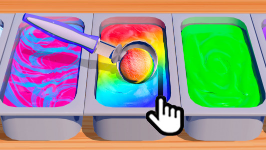 اسکرین شات 3 بازی Ice Cream Games: Rainbow Maker