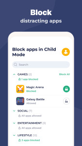 اسکرین شات 5 برنامه Parental Control - Kidslox
