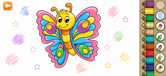 اسکرین شات 5 بازی Baby Coloring Games for Kids