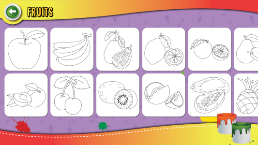 اسکرین شات 3 بازی Baby Coloring Games for Kids