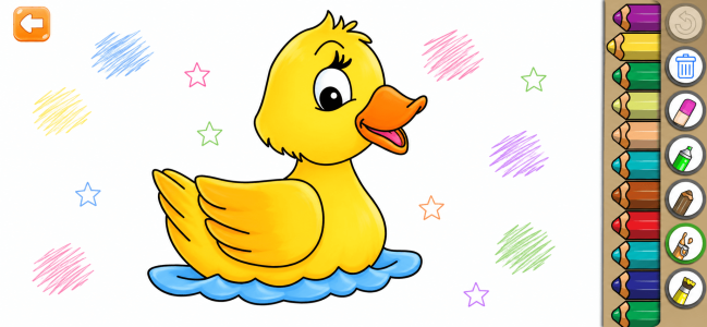اسکرین شات 3 بازی Baby Coloring Games for Kids