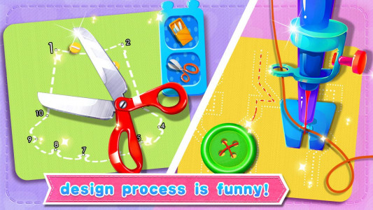 اسکرین شات 1 بازی Baby Tailor - Clothes Maker
