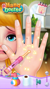 اسکرین شات 6 بازی Hand Doctor - Hospital Game