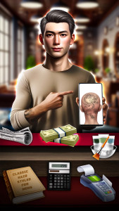 اسکرین شات 1 بازی Barber Shop Hair Cut Simulator