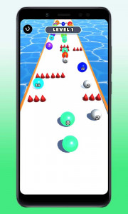 اسکرین شات 4 بازی Number Ball Rush! Merge Race