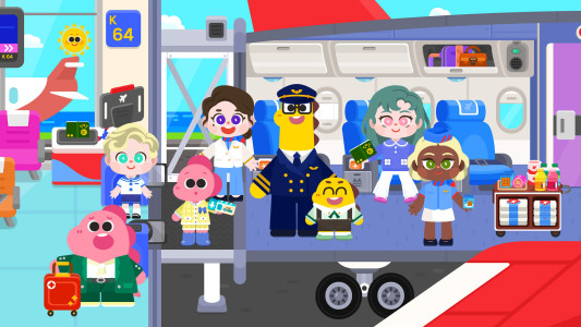 اسکرین شات 4 بازی Cocobi Life World - city, town