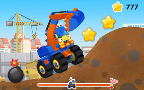 اسکرین شات 5 برنامه Tayo Monster Truck - Kids Game