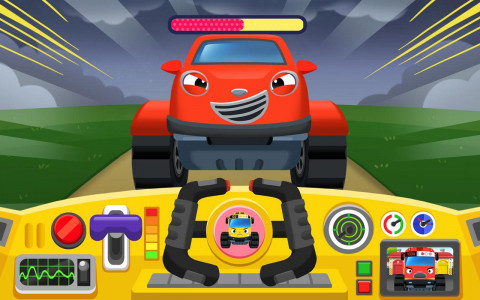 اسکرین شات 4 برنامه Tayo Monster Truck - Kids Game