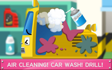 اسکرین شات 2 برنامه Tayo Repair - Kid Game Package