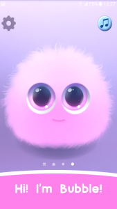 اسکرین شات 2 برنامه Fluffy Bubble Live Wallpaper