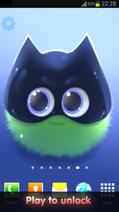 اسکرین شات 7 برنامه Fluffy Chu Live Wallpaper