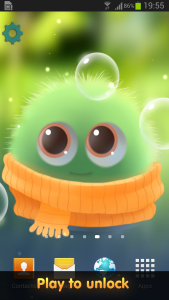 اسکرین شات 5 برنامه Fluffy Chu Live Wallpaper