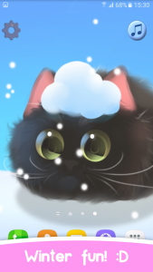 اسکرین شات 4 برنامه Fluffy Sushi Live Wallpaper