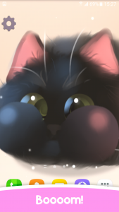 اسکرین شات 2 برنامه Fluffy Sushi Live Wallpaper