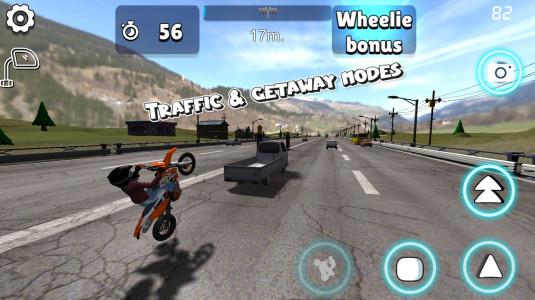 اسکرین شات 5 بازی Wheelie King 6  Grau de Moto