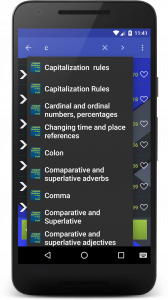 اسکرین شات 3 برنامه English Grammar