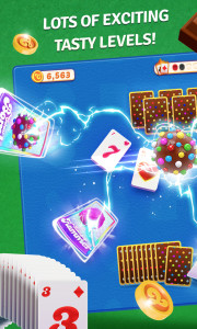 اسکرین شات 2 بازی Candy Crush Solitaire