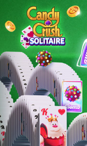 اسکرین شات 1 بازی Candy Crush Solitaire