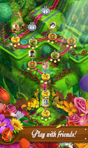 اسکرین شات 4 بازی Blossom Blast Saga