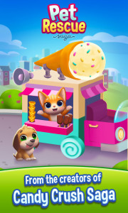 اسکرین شات 1 بازی Pet Rescue Saga