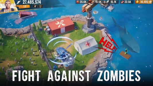 اسکرین شات 2 بازی Survival Blitz: Zombie War