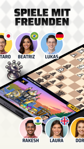 اسکرین شات 1 بازی Schach Online: Chess Universe