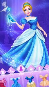 اسکرین شات 3 بازی Cinderella Princess Dress Up