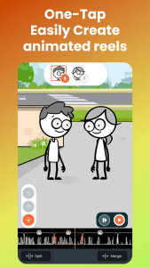 اسکرین شات 5 برنامه TweenCraft Cartoon Video Maker